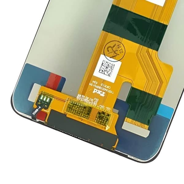 LCD-skärm och pekglas för Realme 9i 5G svart Svart
