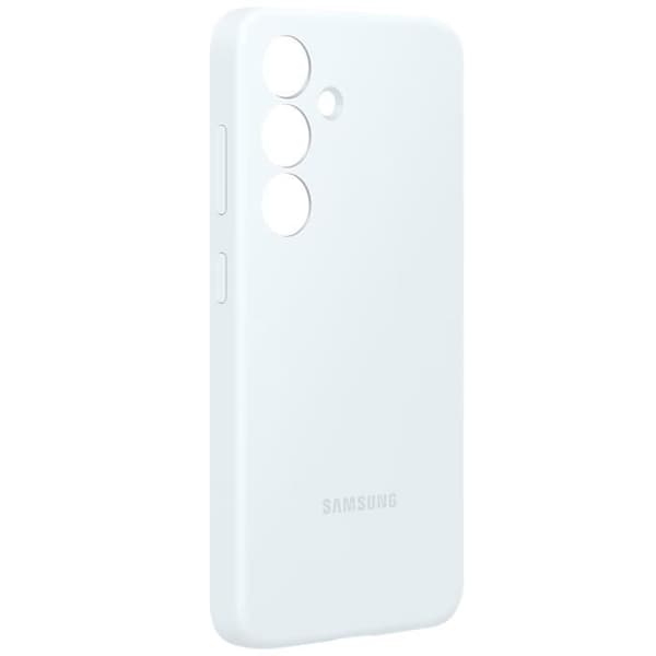 Coque til Samsung Galaxy S24 Soft Touch Silikone Fleksibel Original Samsung Lys Grå Grå