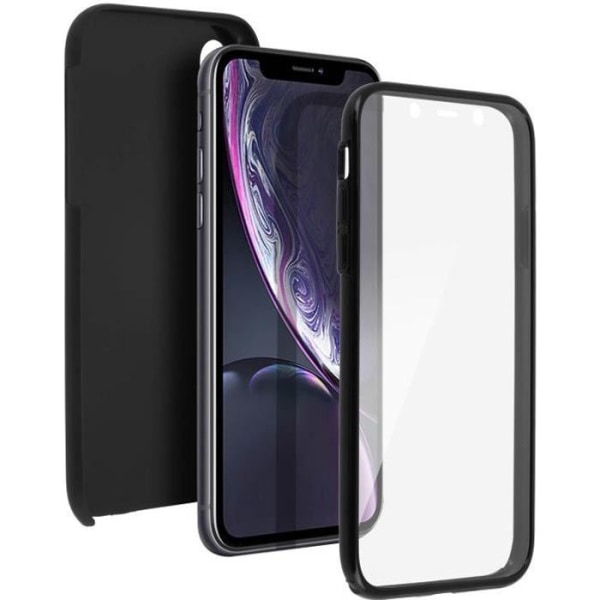 Skyddshölje - Apple - iPhone XR - Silikon - Polykarbonat - Ultra-tunn och lätt Svart