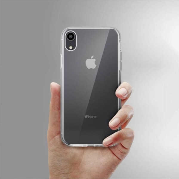 Beskyttelsescover - AVIZAR - iPhone XR - Silikone - Polycarbonat - Transparent 360° Transparent