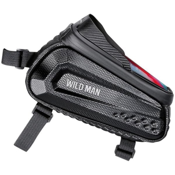 Wildman E10 Vandtæt Cykeltaske Kapacitet 1L Touch Window Sort