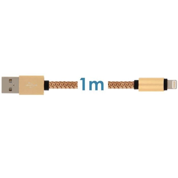 USB Type C - Moxie - 1m - Vyyhdistetty nahka - Lataus/Synkronointi - Musta