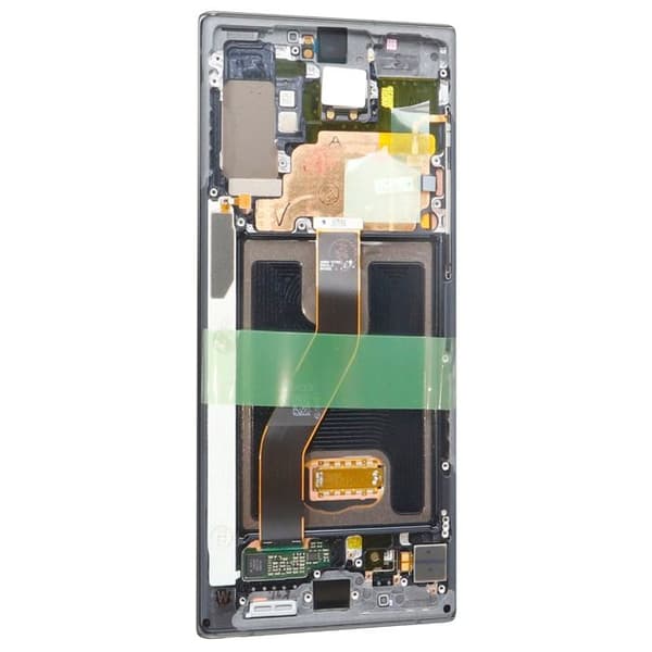 Skærm til Samsung Note 10 Plus LCD + Touchscreen + Original Samsung Chassis Sort