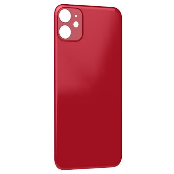 Takalasin vaihto - AVIZAR - iPhone 11 - Punainen - Yhteensopiva varaosa Röd