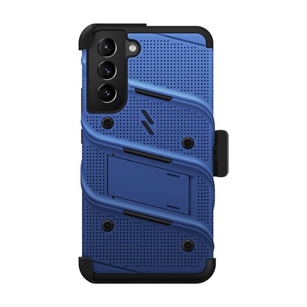Coque Samsung Galaxy S22+ ZIZO BOLT Bundle - Blå og Sort