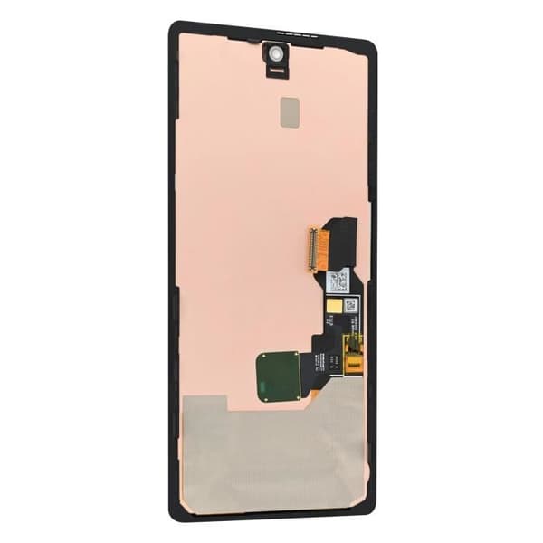 Fuld Skærm - GOOGLE - Pixel 6a - OLED 6.1 tommer - Sort Ramme - Nem Installation Svart