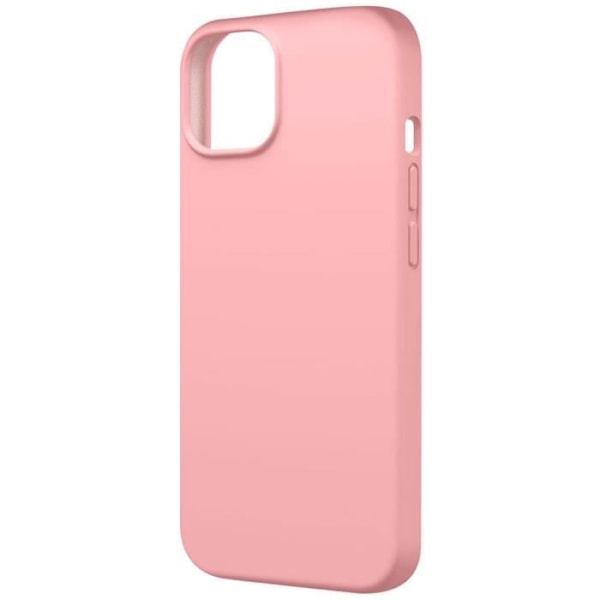 iPhone 15 Plus-fodral - AVIZAR - Fast Premium - Soft Touch matt finish - Upphöjd kant för kamera Rosa