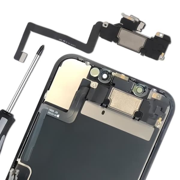 Proximity sensor nappe - AVIZAR - iPhone 11 - Sort - Intern højttaler - Høj kvalitet Svart