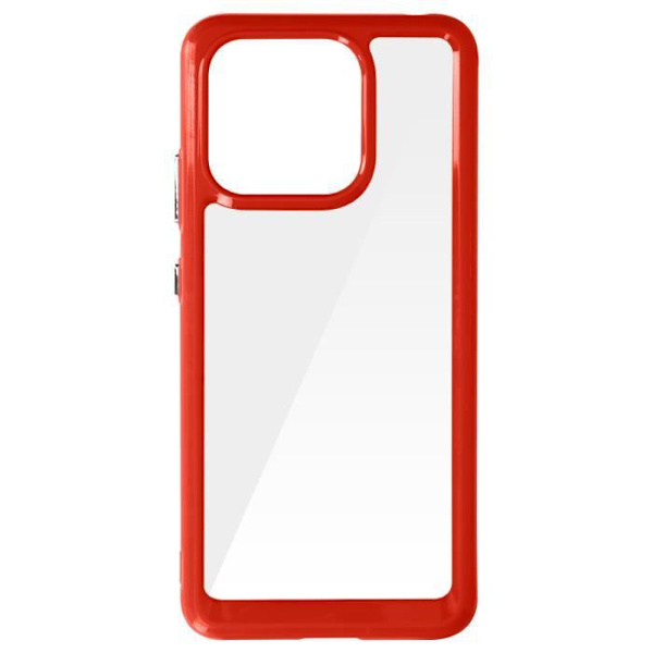 Stötsäkert fodral till Xiaomi Redmi 12C - AVIZAR - Hård rygg - Röd Röd