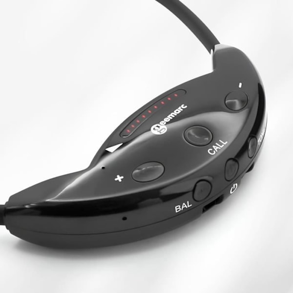TV-hörlurar - GEEMARC - Seniormodell - Bluetooth 5.2 - Batteritid 10 timmar - Svart Svart