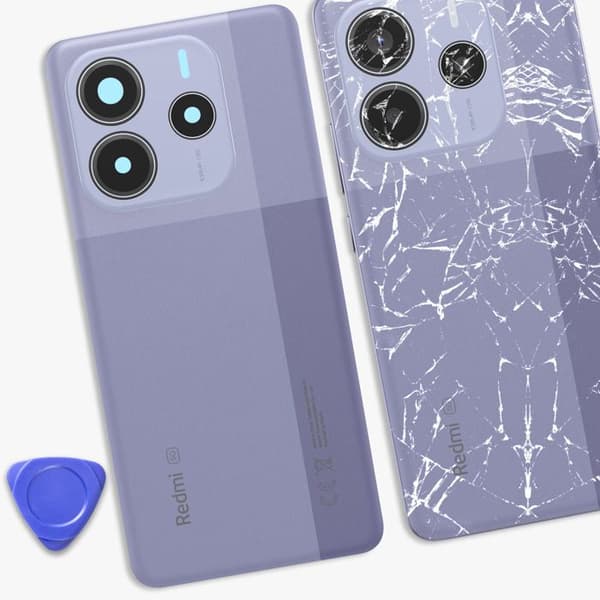 Erstatningsbatteri til Redmi Note 14 5G Service Pack Xiaomi Lilla Violett