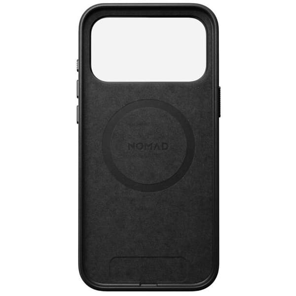 Nomad Traditionel Camino Læder Cover til iPhone 18 Pro Max Sort - NM017842858 Svart