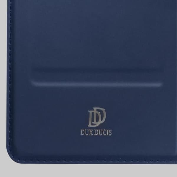 Fodral för Honor Magic 6 Lite 5G - DUX DUCIS - Flip Card Hållare Video Support - Midnight Blue Blå