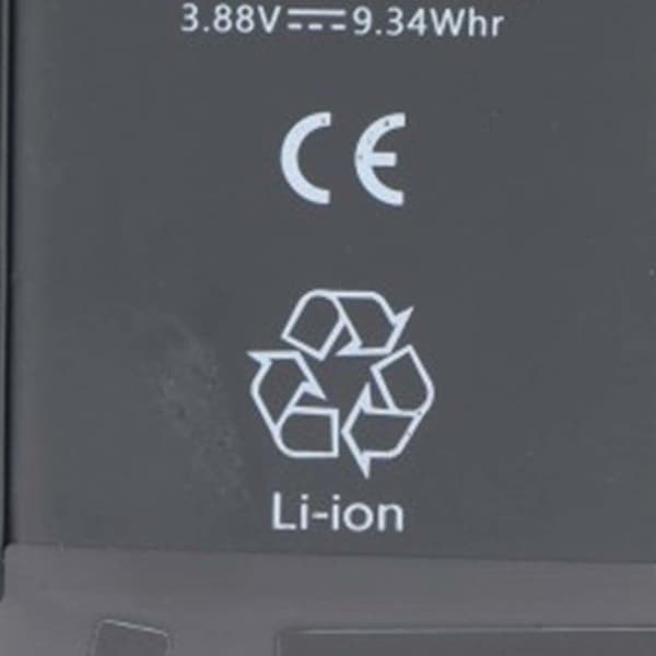 Diagnostiserbar batteri för iPhone 13 Mini Li-Polymer 3,88V 2406mAh 9,3Wh Svart Svart