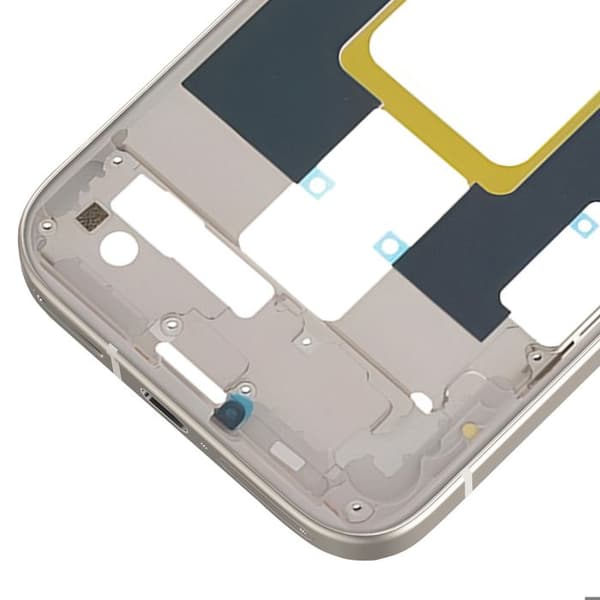 Ersättningscentralchassi för Google Pixel 9a Service Pack Google Vit Vit