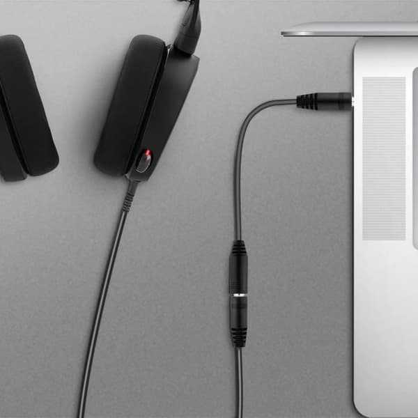 3,5 mm Jack vinklet lydadapter til 3,5 mm Jack hovedtelefoner