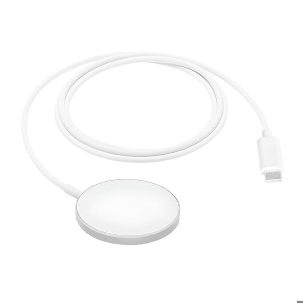 MagSafe Magnetisk 15W Oplader til iPhone 12 / 12 Mini / 12 Pro / 12 Pro Max Mayaxess Hvid Vit