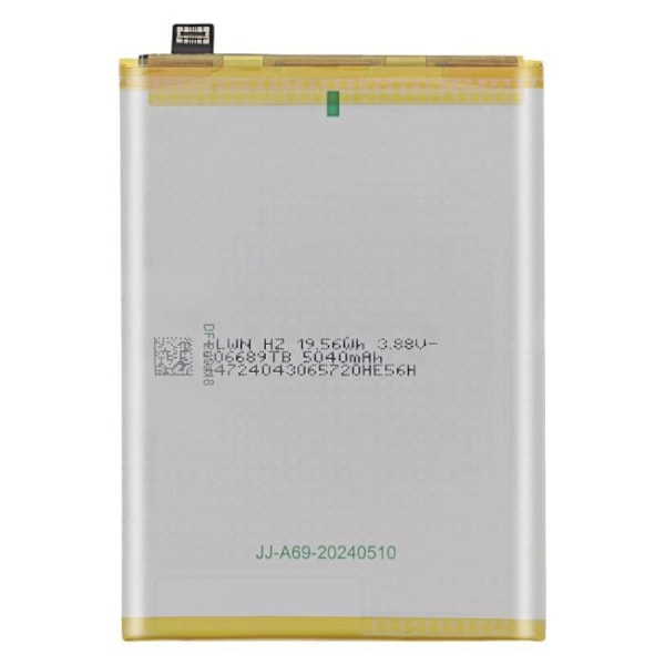 Interna Batteri för OnePlus Nord CE4 Lite 5G 5110mAh Original BLPB37 Oneplus Vit Vit