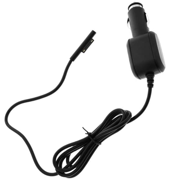 Biloplader - AVIZAR - 2580mAh - USB Dobbeltport - Sort - Universel Svart
