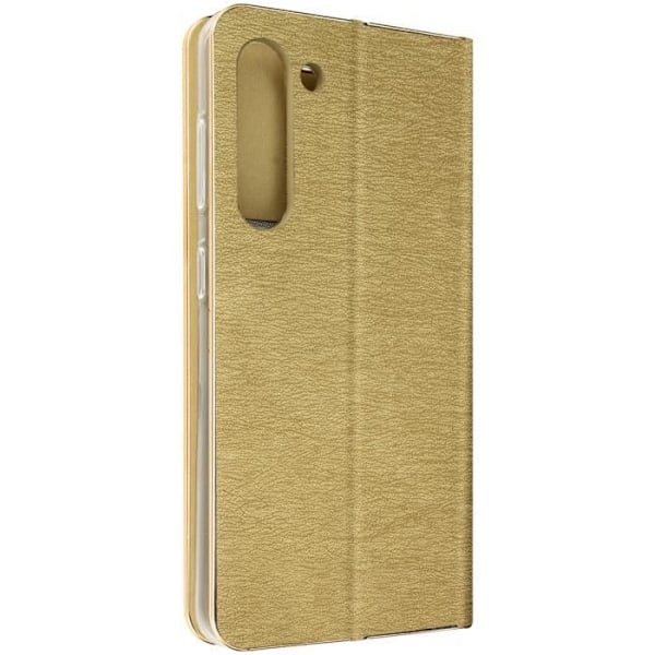AVIZAR Fodral till Samsung Galaxy S23 Plus - Gul - Magnetisk flik - Videostöd Gul