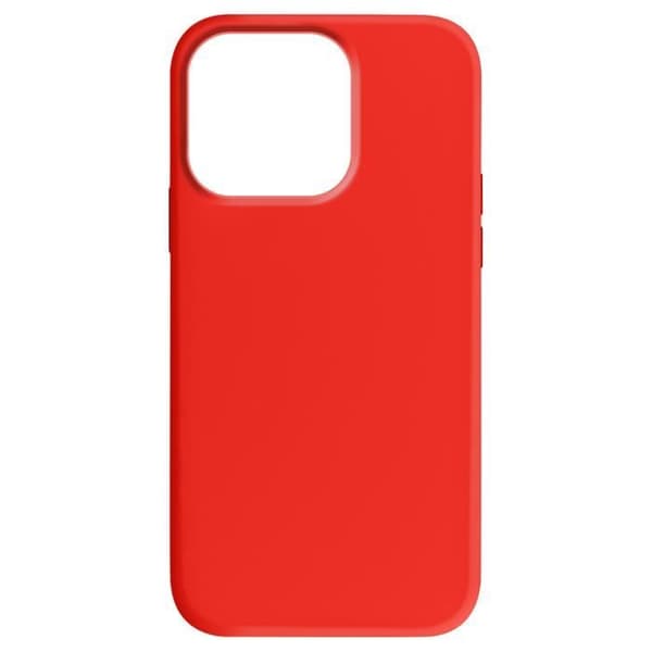 Mobilskal för iPhone 15 Pro Max - MOXIE - Semihård - Röd - Mikrofiberinredning - Stötsäker Röd