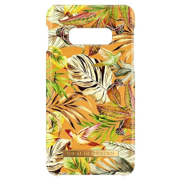 Fodral - IDEAL OF SWEDEN - Samsung Galaxy S10e - Mango Jungle - Resistant - Orange Apelsin, mango