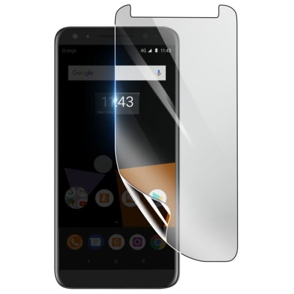 Näytönsuoja - 3MK - Xiaomi Mi 8 - Iskunkestävä Hydrogeeli - Läpinäkyvä - Naarmuuntumaton Transparent