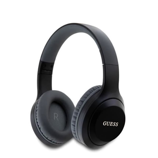Langattomat kuulokkeet - GUESS - GUBHV21SFGSK - Bluetooth 5.3 - 30h akunkesto - Tyylikäs muotoilu Svart