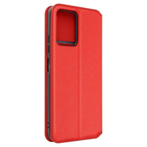 AVIZAR-kotelo Xiaomi Redmi Note 12 Pro Plus 5G -puhelimelle - punainen - Flip Card Holder -videotuki Röd