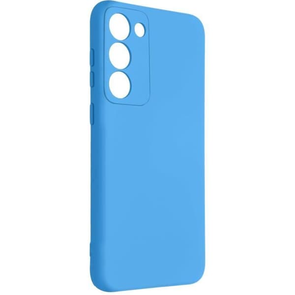 Coque - Hurtig Beskyttelse - Samsung Galaxy S23 - Semi-hård - Silikone - Blå Blå
