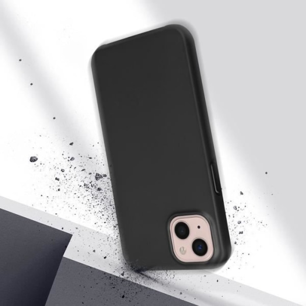 Skyddande skal - Svart - iPhone 13 Mini - 360° skydd - Tunn och lätt design - Soft-touch Svart