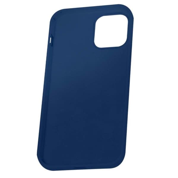 Cover - MOXIE - iPhone 14 Pro - TPU - Inderside i mikrofiber - Stødabsorbering Blå