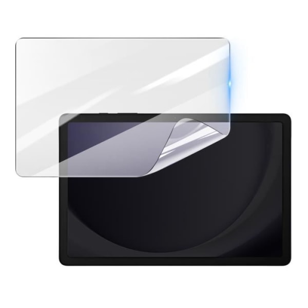 Suojakalvo - 3MK - Samsung Galaxy Tab A9 Plus - Iskunkestävä hydrogeeli - Läpinäkyvä - Naarmuuntumaton Transparent