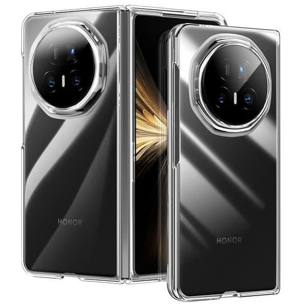 Cover - ADVARSEL - Honor Magic V5 - Stiv - Transparent - Ultra-tynd Vit
