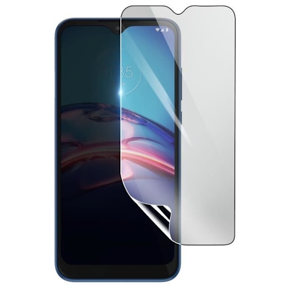 Näytönsuoja - 3MK - Motorola Moto E - Iskunkestävä Hydrogeeli - Läpinäkyvä - Naarmuuntumaton Transparent