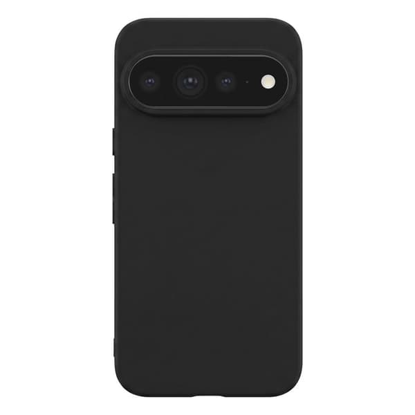 Silicone Cover til Pixel 11, Stødabsorberende, Olieforsinket, Sort Svart