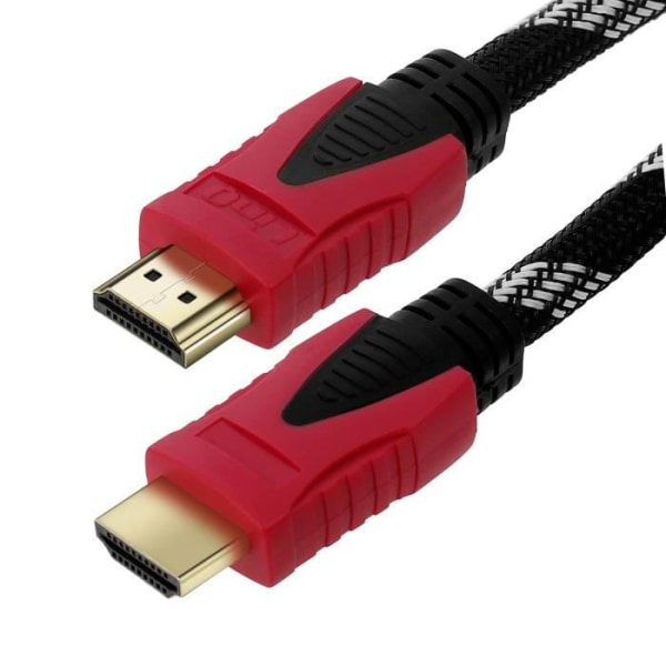 HDMI til HDMI han videokabel 4K Full HD High Speed 1,8m LinQ Sort