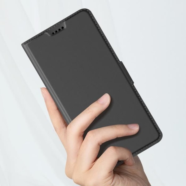 Etui til Google Pixel 8 - AVIZAR - Slank tegnebog - Indbygget kortholder - Sort Svart