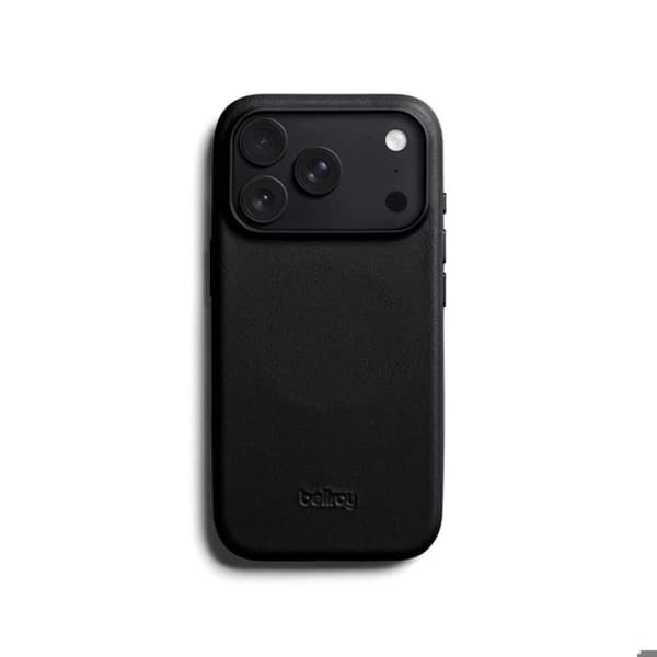 MagSafe-kuori iPhone 18 Pro / iPhone 17 Pro Bellroy-nahkaa musta Svart