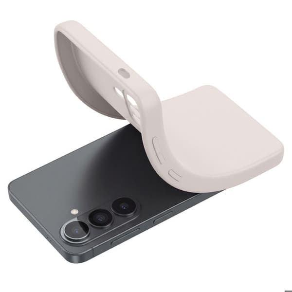 Silicone Soft-Touch-skal för Galaxy S26 i vitt Vit