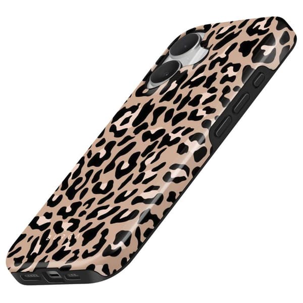 Etui til iPhone 16 - Burga - Pure Instinct - Elegant - Lys Brun - Stødabsorberende beskyttelse brun