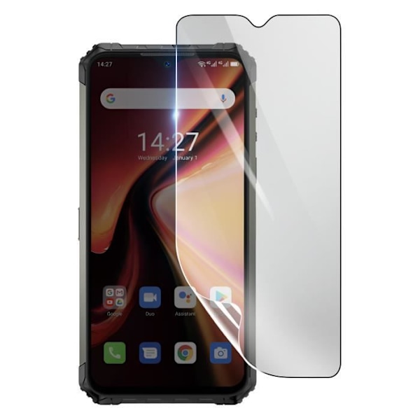 Näytönsuoja - 3MK - Ulefone Armor 7E - Iskunkestävä Hydrogeeli - Läpinäkyvä - Naarmuuntumaton Transparent