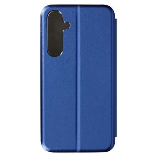 Etui til Samsung Galaxy S24 Plus Flip Card Holder Support Video Blue Blå