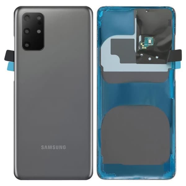 Batteri Cache - Samsung - Galaxy S20 Plus - Grå - Reservdel - Inbyggt Lim Grå