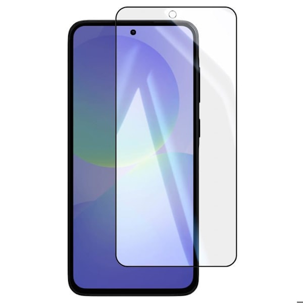 Hærdet Glas til Galaxy A36 Hårdførhed 9H Anti-ridser Total Dækning Akashi Sort Svart