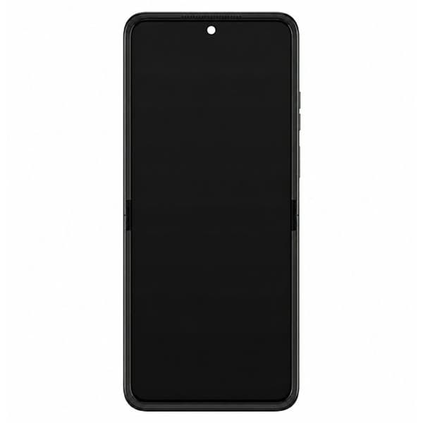 Fällbar Skärm för Motorola Razr 70 Ultra AMOLED-panel 165Hz med Motorola Grön Ram Grön