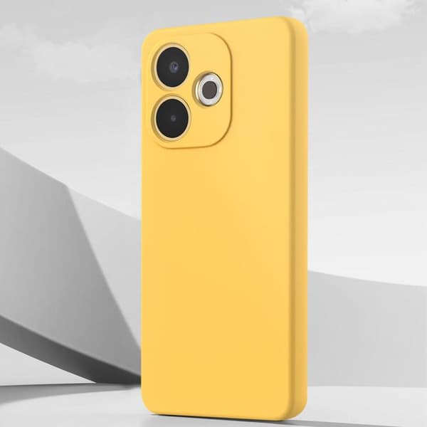 Coque til Oppo A5 Pro Beskyttelse Silikone Soft-Touch Gul
