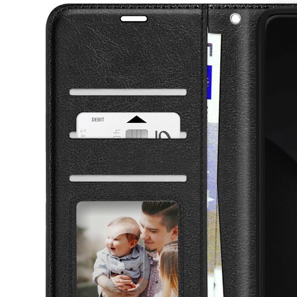 Etui til Xiaomi 15 Ultra Klap Wallet Støtte Mayaxess Sort Svart