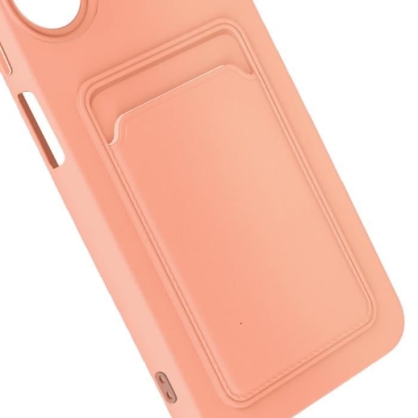 Etui til Xiaomi Redmi 13C - AVIZAR - Blødt - Powder Pink - Integreret kortholder - Anti-spor Rosa