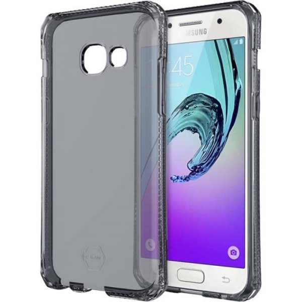 Fodral - ITSKINS - Spectrum - Halvstyv - Svart - Kompatibel Samsung Galaxy A5 A520 Svart, genomskinlig